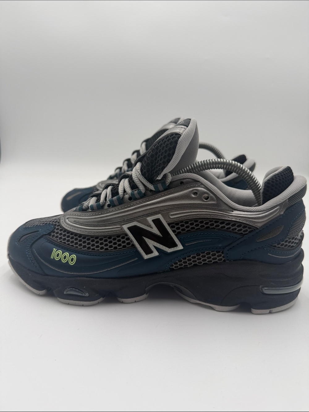New Balance 1000 Navy Silver Reflection Men’s Size 8.5  M1000S DS